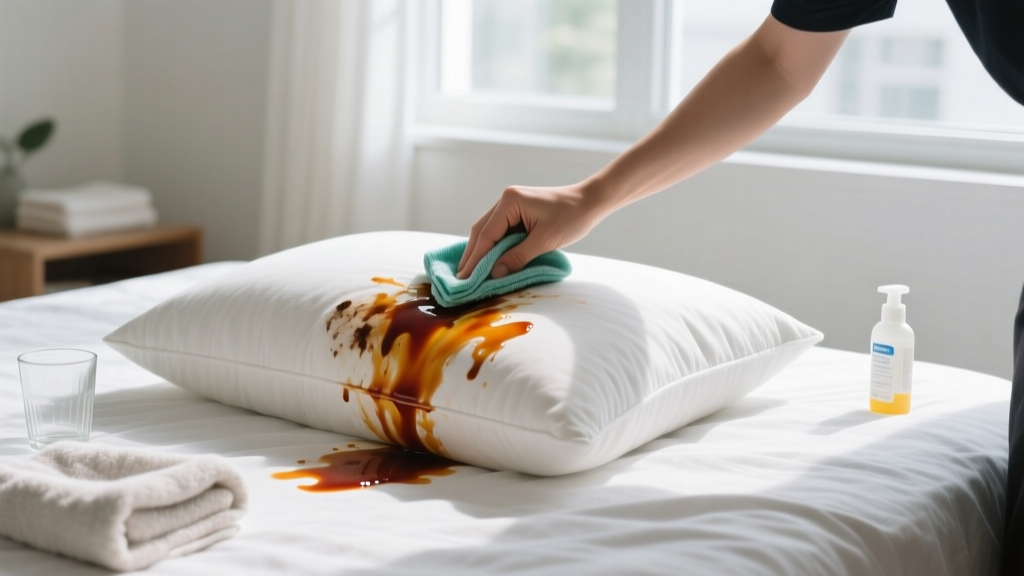 Tested: How to Get Salad Dressing Out of Pillows Fast