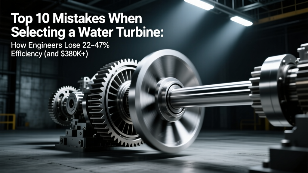 10 Water Turbine Selection Mistakes Costing $380K+ Yearly