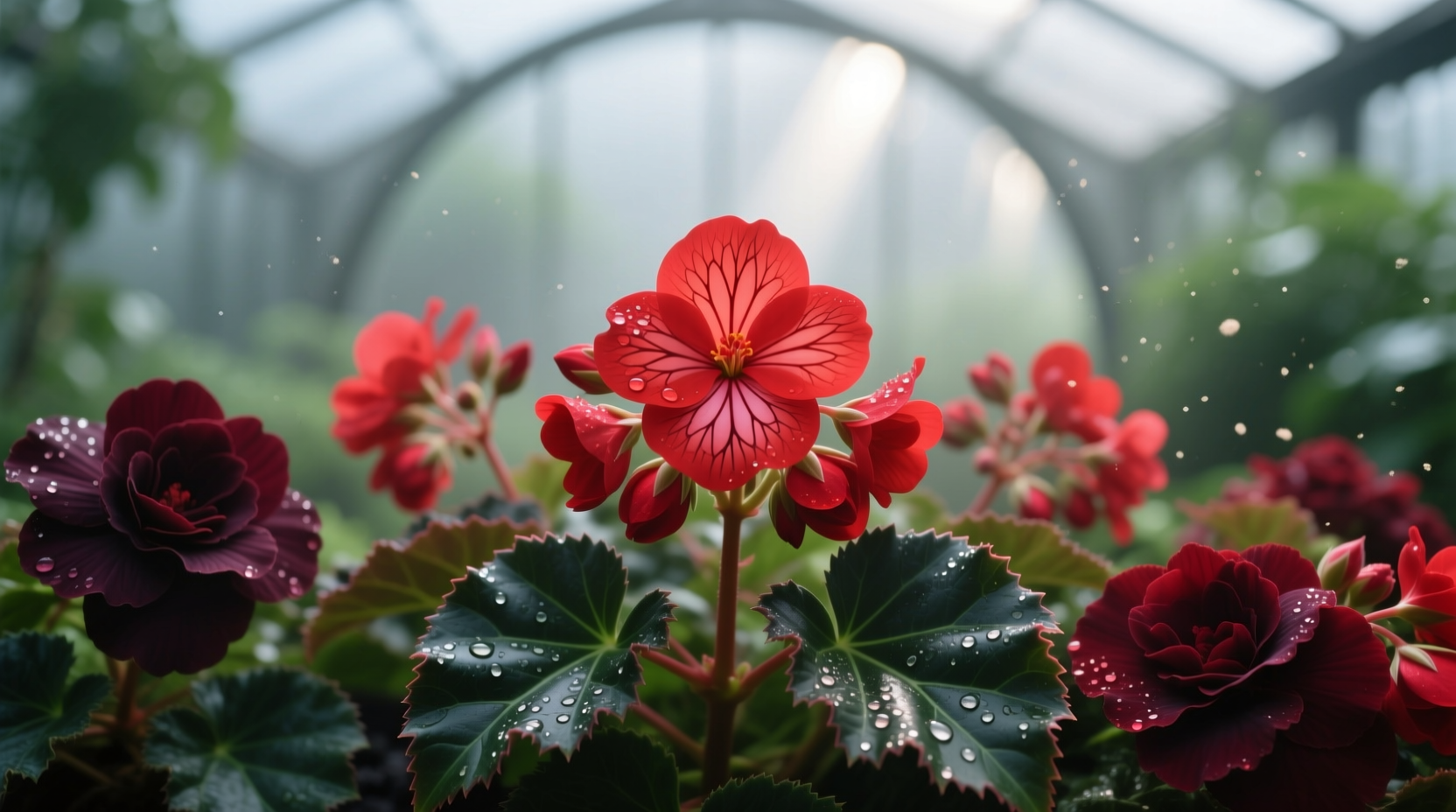 red begonia varieties