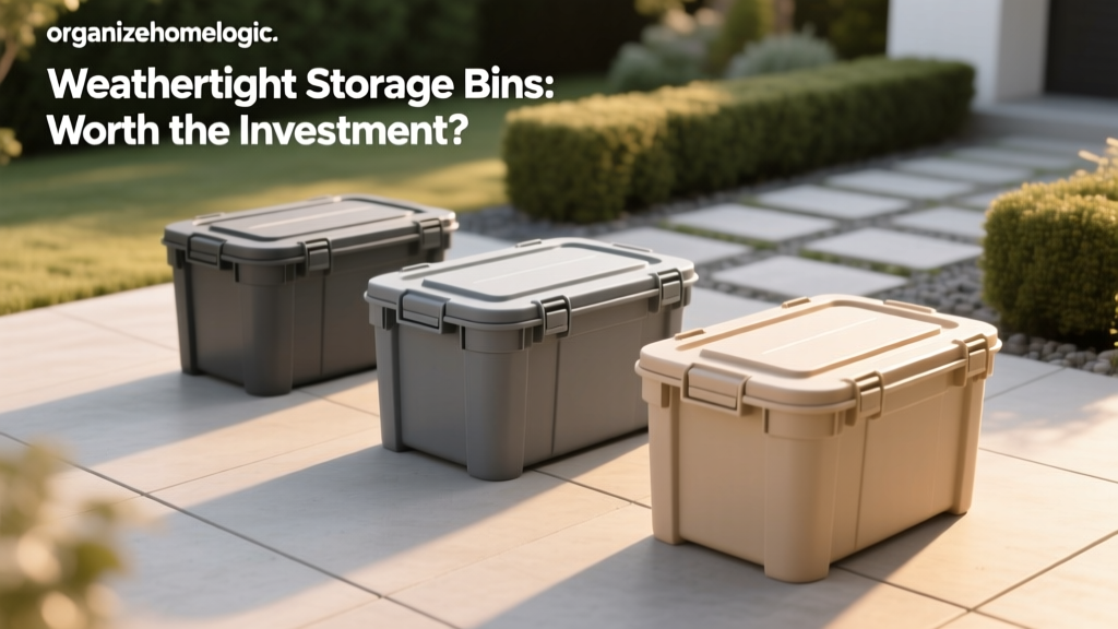 Weathertight Storage Bins: Worth the Investment?