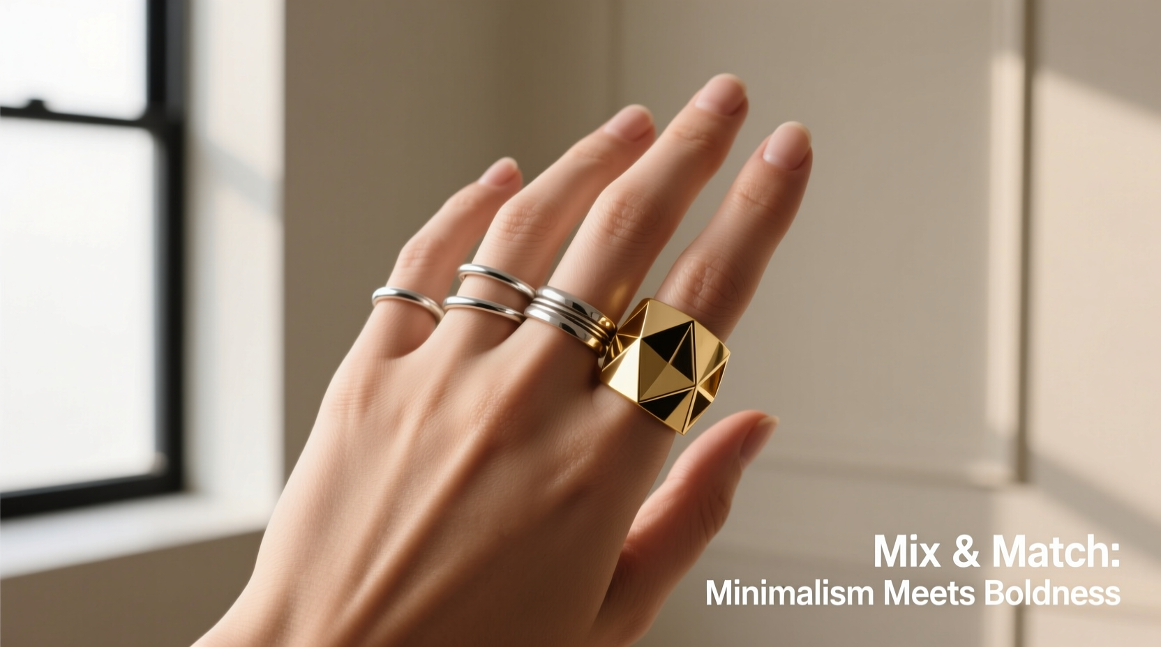 minimalist rings vs statement bands can you mix them without clashing