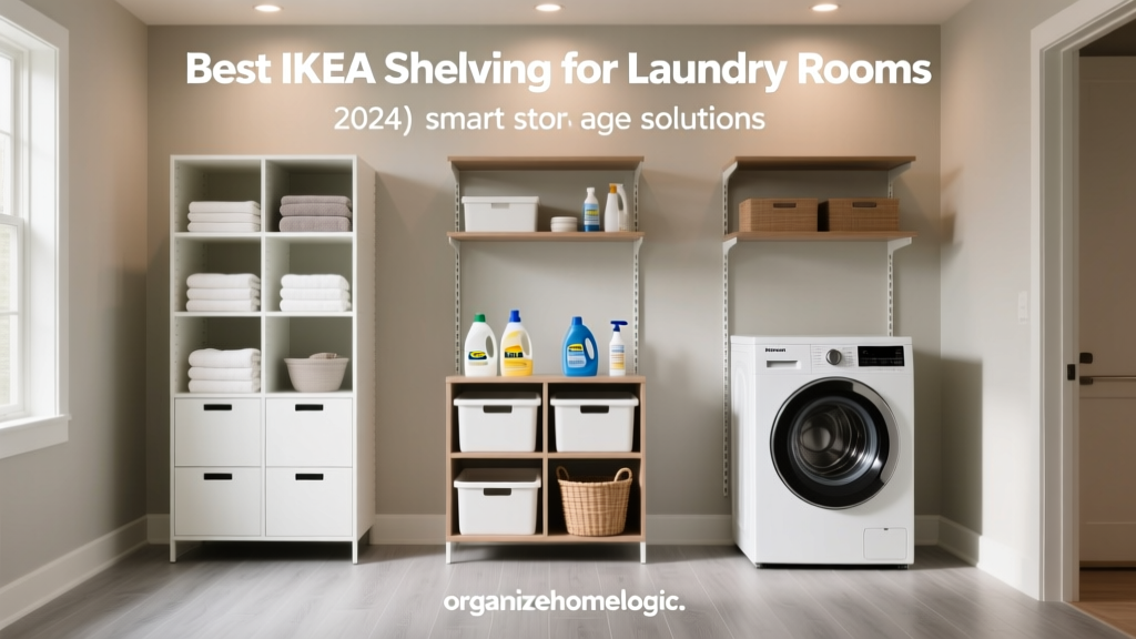 Best IKEA Shelving for Laundry Rooms (2024)