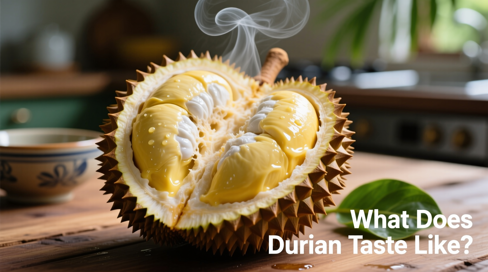 Durian Fruit Taste Explained: Sweet, Savory & Complex
