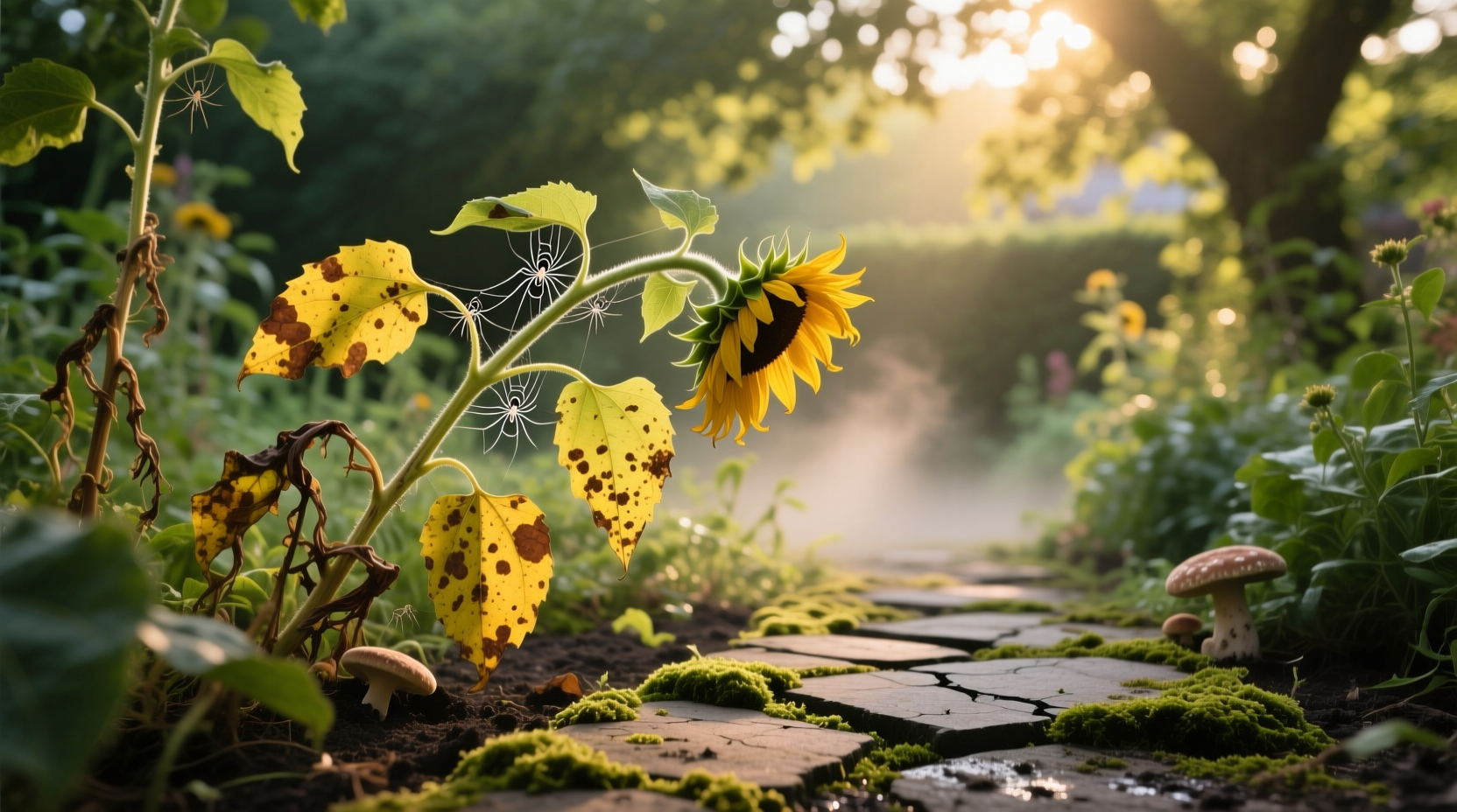 garden diseases summer