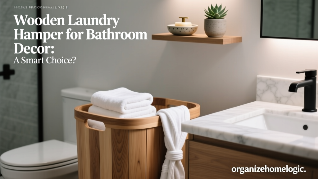 Wooden Laundry Hamper for Bathroom Decor: A Smart Choice?
