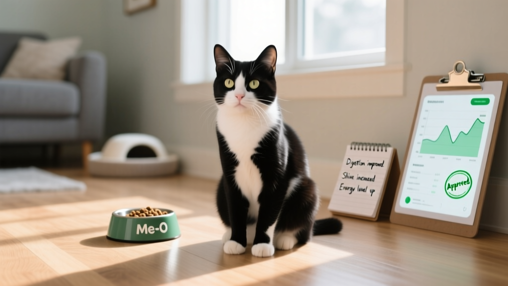Me-O Cat Food Review at Home