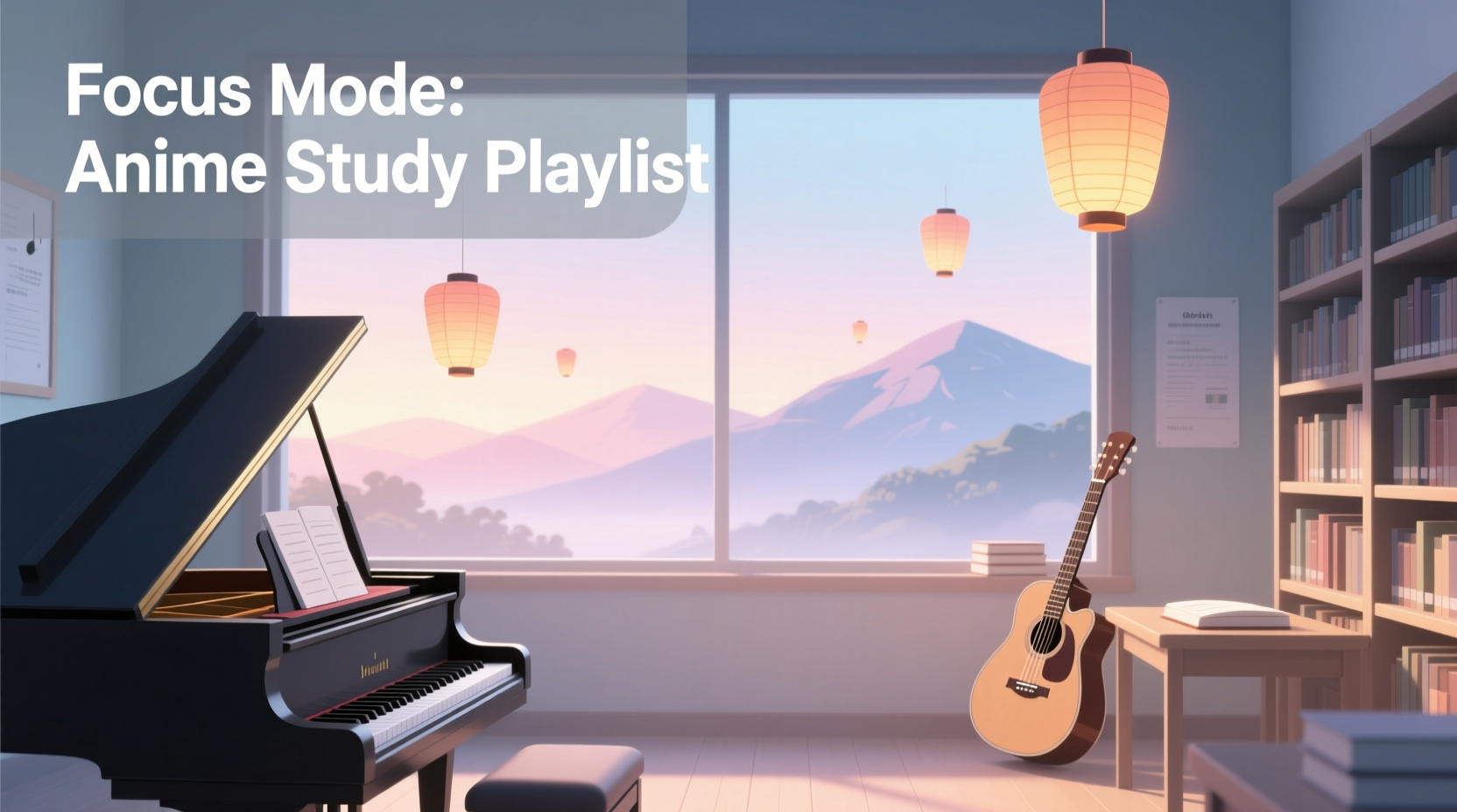 anime soundtrack playlists for studying without distractions
