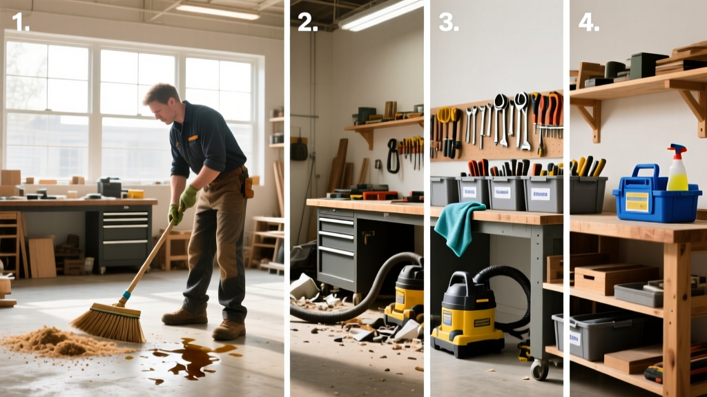 Easy, Tested Steps: How to Clean a Workshop Fast (2026)