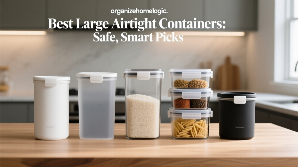 Best Large Airtight Containers: Safe, Smart Picks
