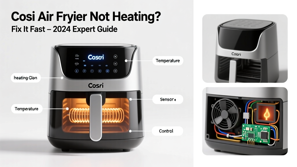 Cosori Air Fryer Not Heating? Fix It Fast (2024 Guide)