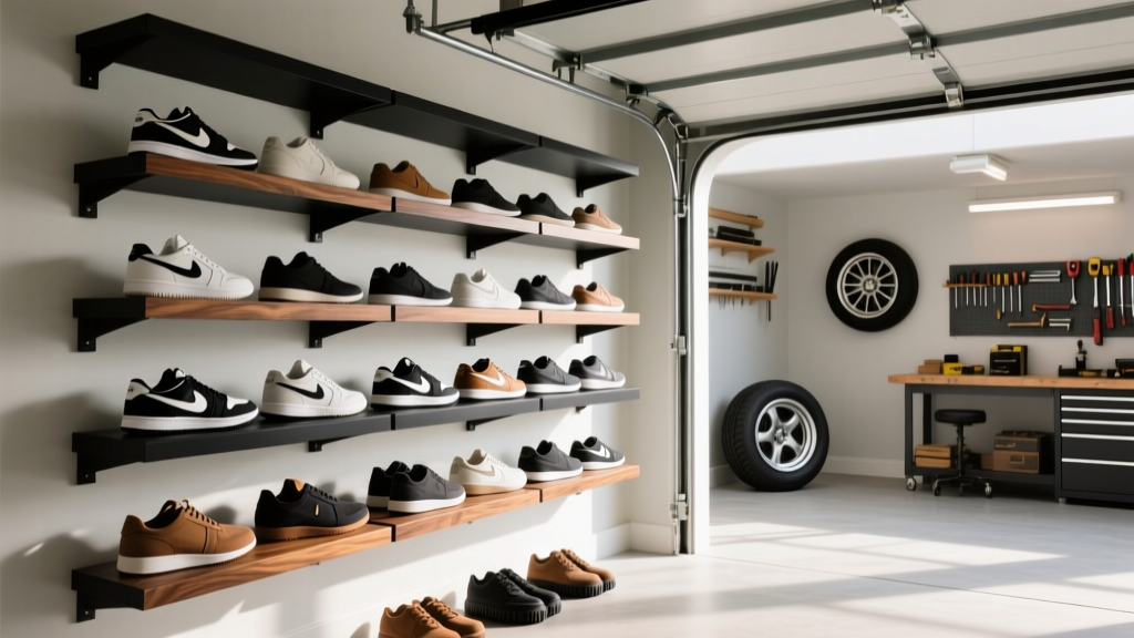 Best Garage Shoe Shelf Ideas: Smart, Stylish & Space-Saving