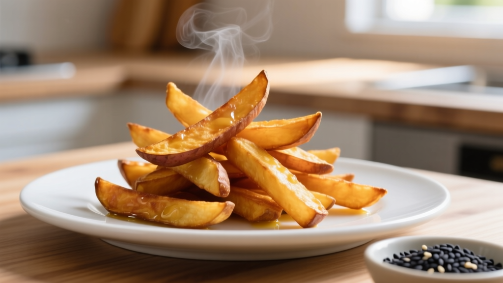 Oil-Fried Sweet Potato Fries: Crispy, Golden & Healthier