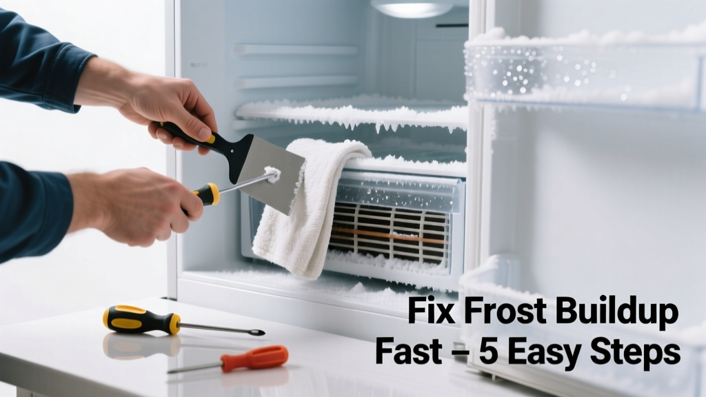 How to Fix Refrigerator Frost Buildup Fast