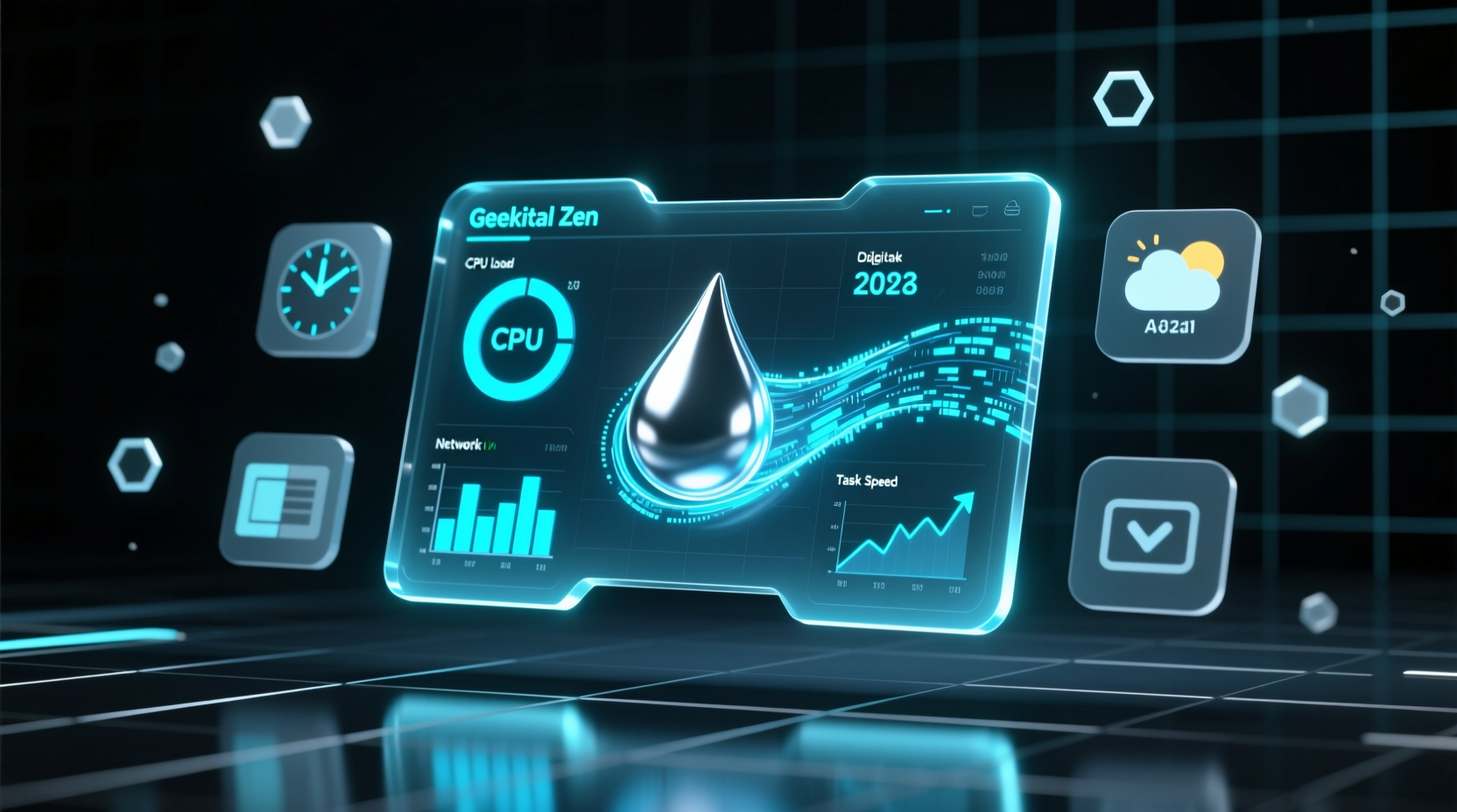 get things done with quicksilver and geektool