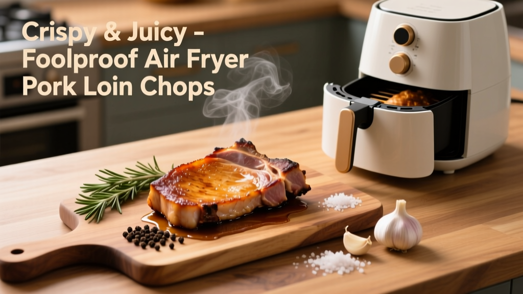 Air Fryer Pork Loin Chops: Crispy, Juicy & Foolproof