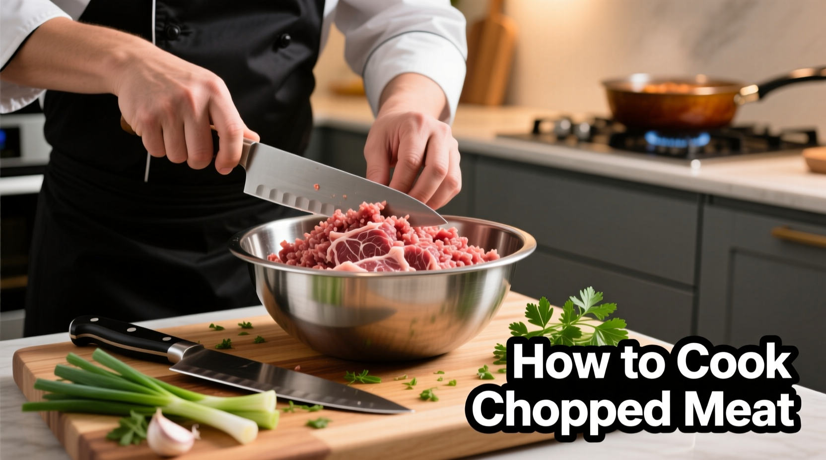 how to cook chopped meat