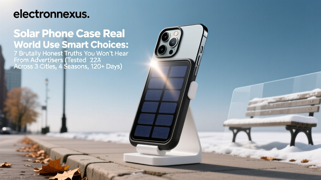 Solar Phone Case Real World Use Smart Choices: 7 Brutally Honest Truths You Won’t Hear From Advertisers (Tested Across 3 Cities, 4 Seasons, 120+ Days)