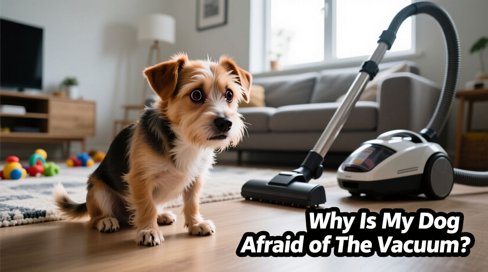 why is my dog suddenly scared of the vacuum cleaner and how to desensitize