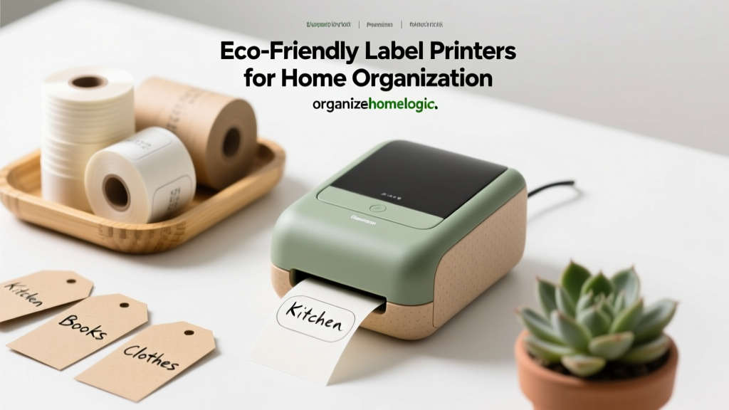 Eco-Friendly Label Printers for Home Organization