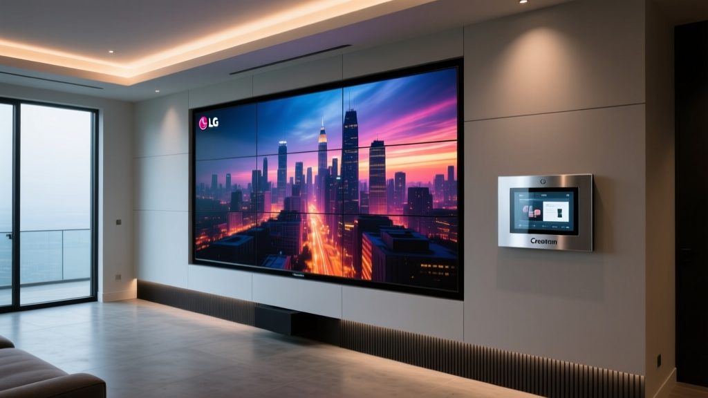 LG DVLED Extreme Home Cinema Display 325 Inches: Smart Automation