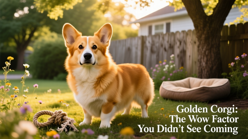 Golden Corgi looking more Golden