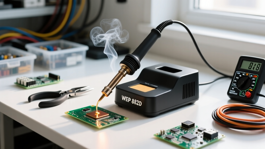 WEP 882D Soldering Iron Station Review: 2026 Buying Guide