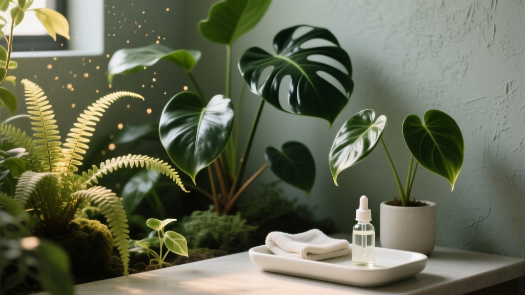 Clean Indoor Plant Leaves in Low Light: Gentle 5-Step Method