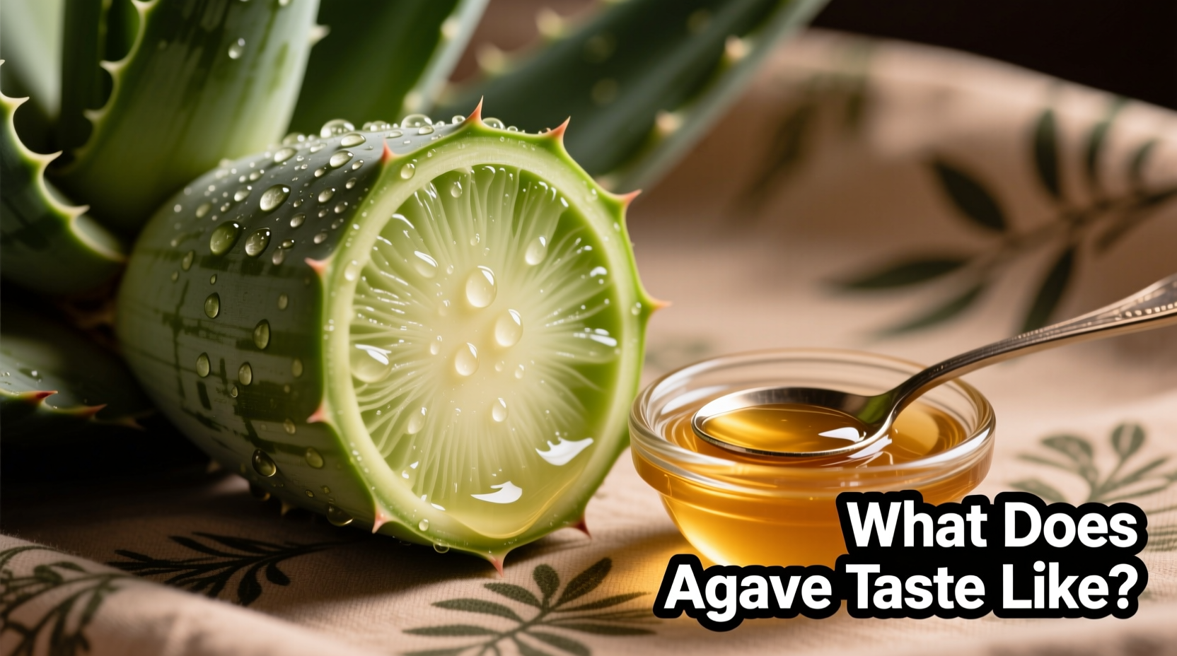 Agave Taste Profile: Sweetness, Notes & Comparisons