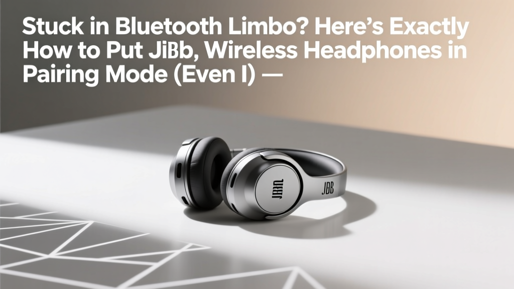 How to Put JLab Wireless Headphones in Pairing Mode