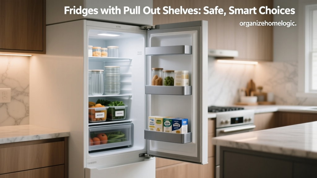 Fridges with Pull Out Shelves: Safe, Smart Choices