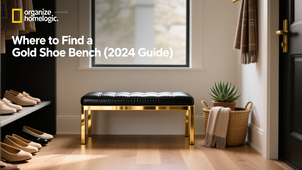 Where to Find a Gold Shoe Bench (2024 Guide)
