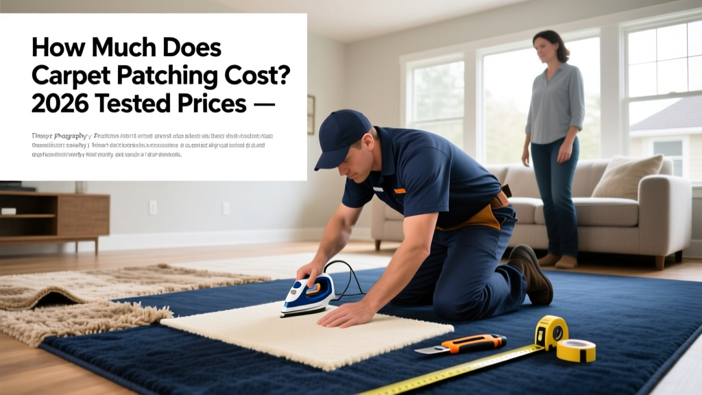 How Much Does Carpet Patching Cost? 2026 Tested Prices