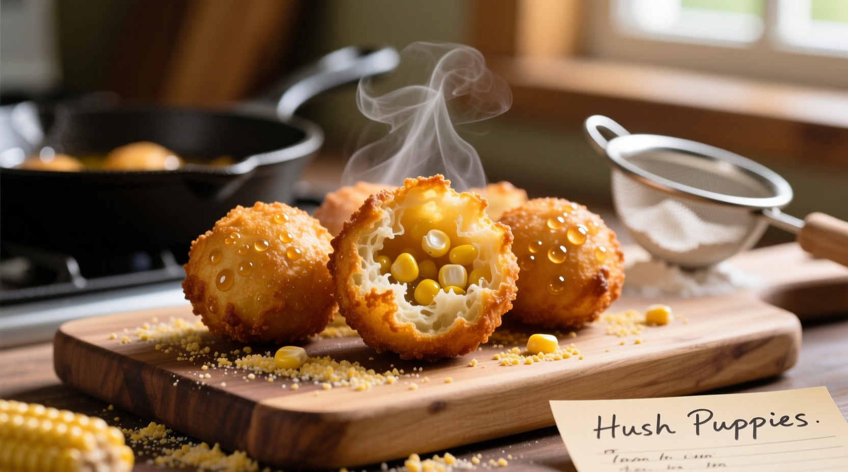 how to cook hush puppies