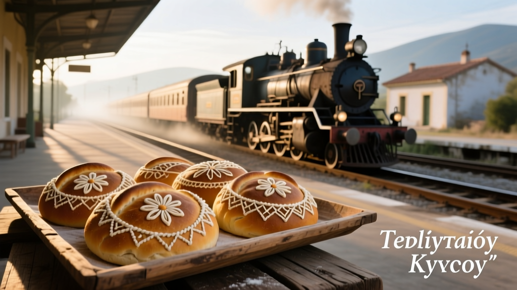 The Last of the Embroidered Breads of Mesogaia, Greece: A Vanishing Art in Rural Attica