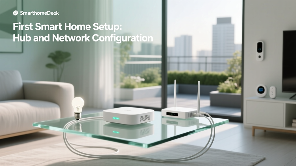 First Smart Home Setup: Hub and Network Configuration
