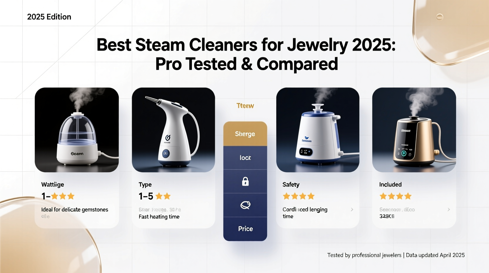 best steam cleaner for jewelry