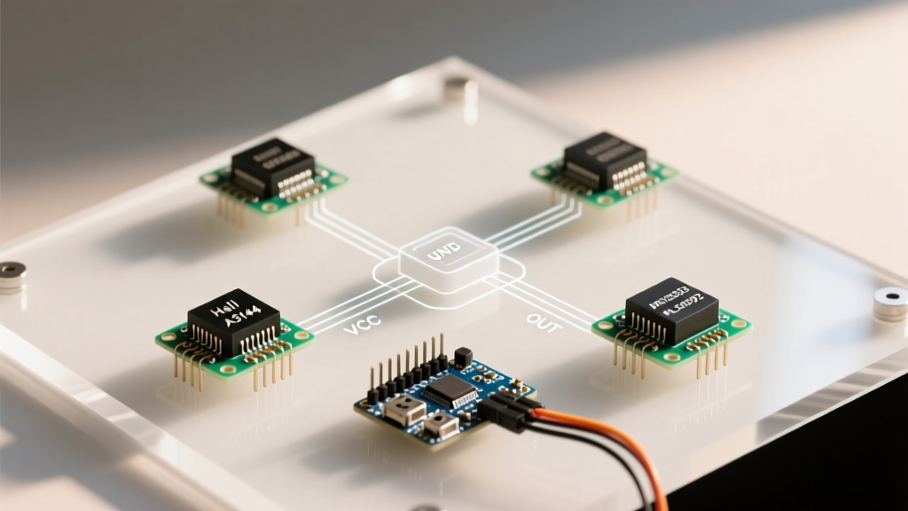 Hall Effect Sensor Arduino Comparison: A3144 vs SS49E vs DRV5055