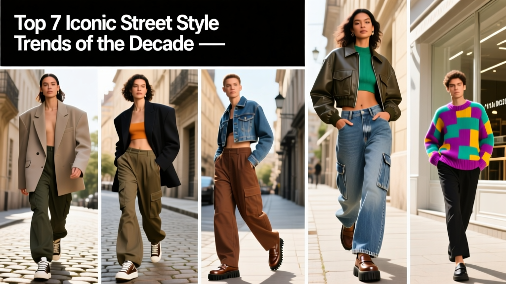 Top 7 Iconic Street Style Trends of the Decade
