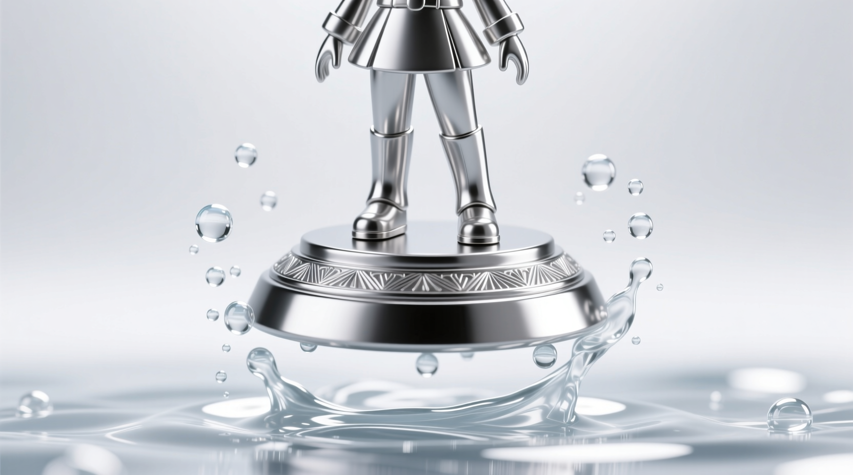 eco friendly cleaning tips stainless steel figurine bases
