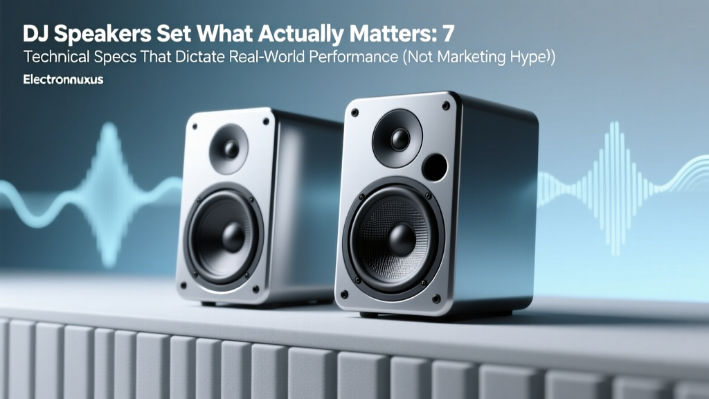 DJ Speakers Set What Actually Matters: 7 Technical Specs That Dictate Real-World Performance (Not Marketing Hype)