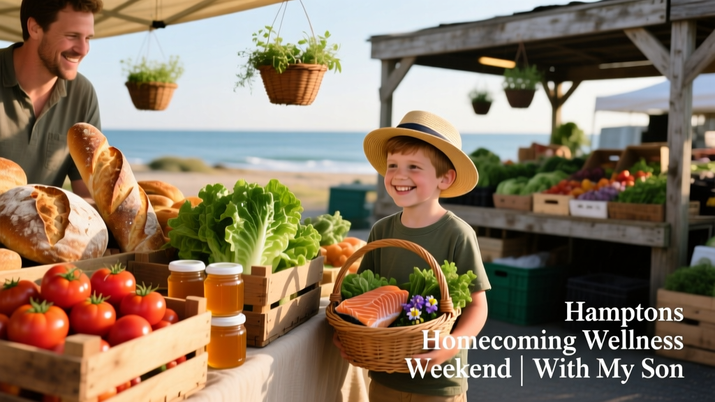 Hamptons Homecoming Wellness Weekend With My Son: A Restorative Retreat Rooted in Real Food and Shared Silence