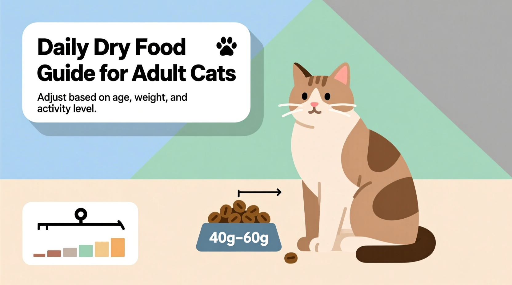 How Much Dry Food to Feed Your Cat: Portion Guide