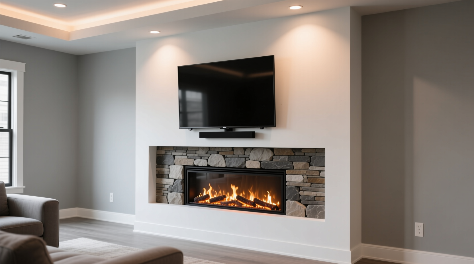 DIY Faux Fireplace: Space-Saving Shallow Bump-Out Guide