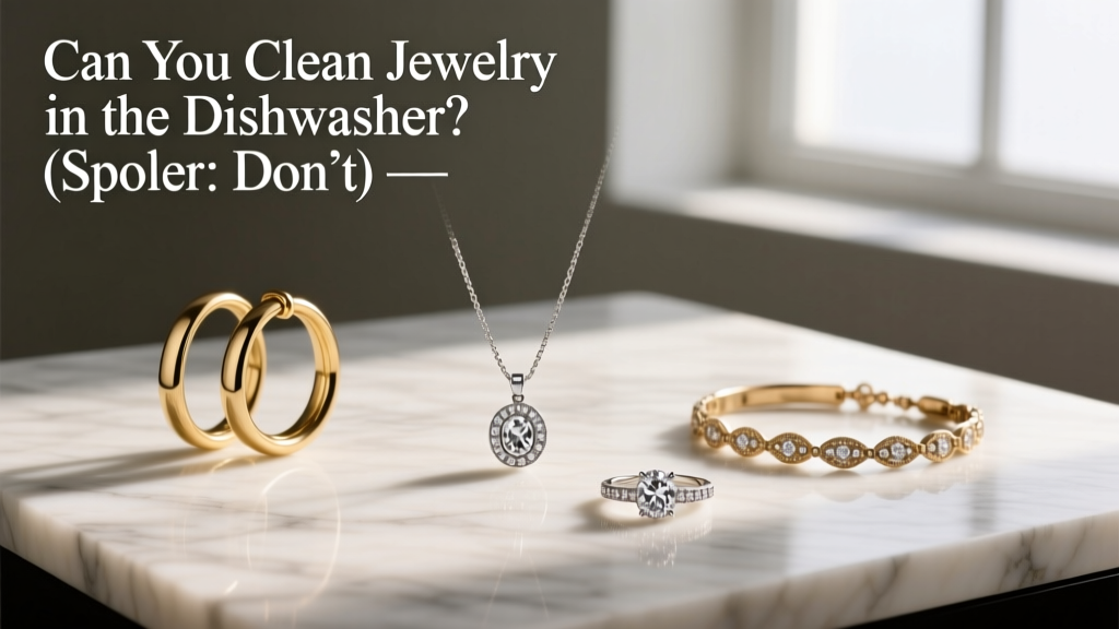 Can You Clean Jewelry in the Dishwasher? (Spoiler: Don’t)