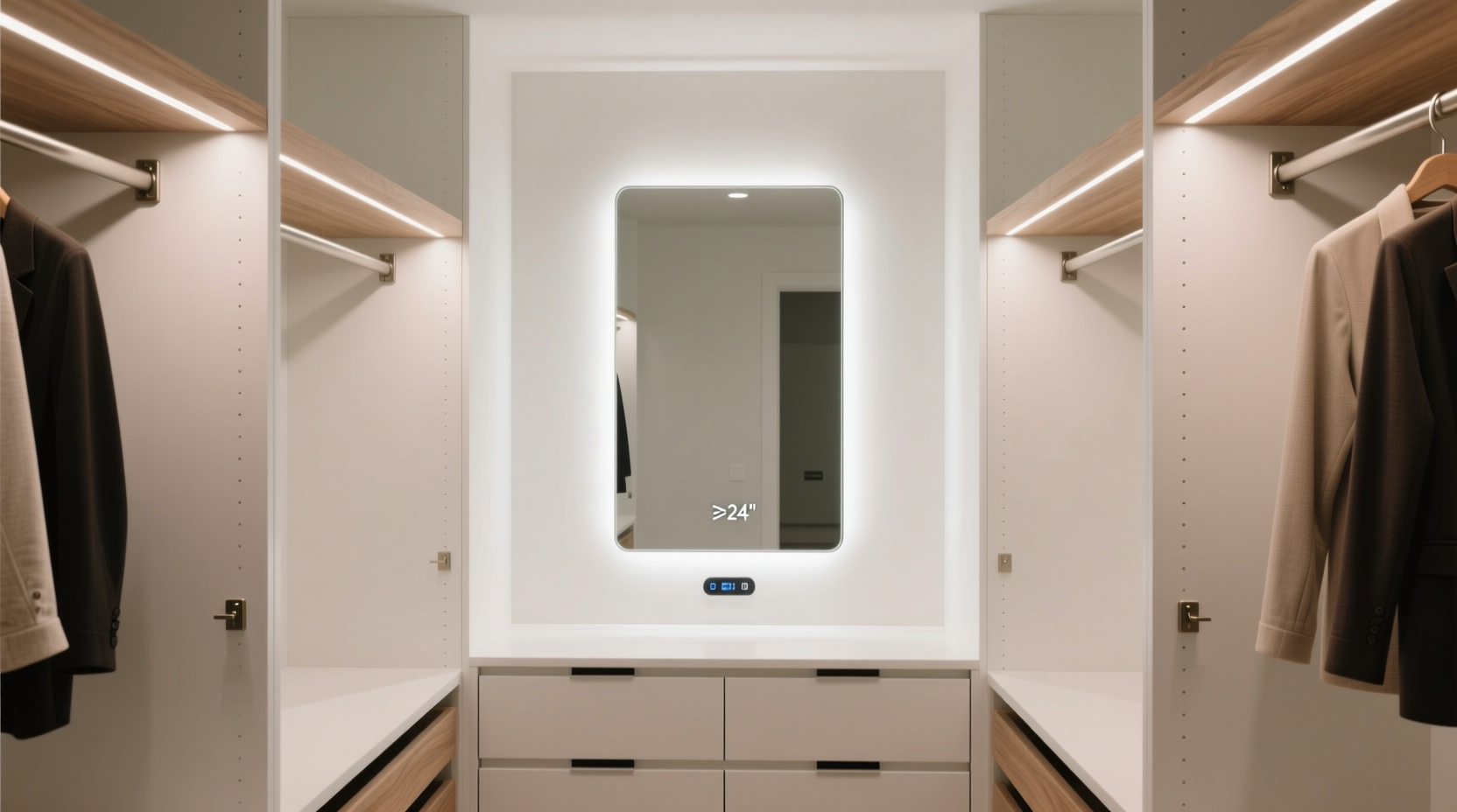 closet mirror led lighting worth the cost