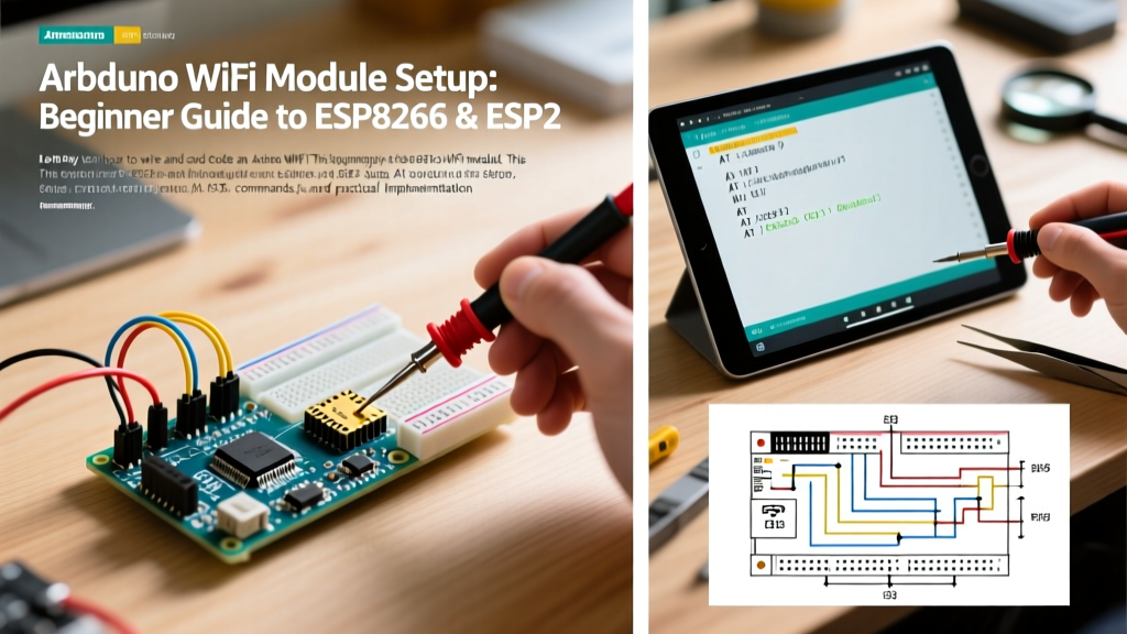 Arduino WiFi Module Setup: Beginner Guide to ESP8266 & ESP32