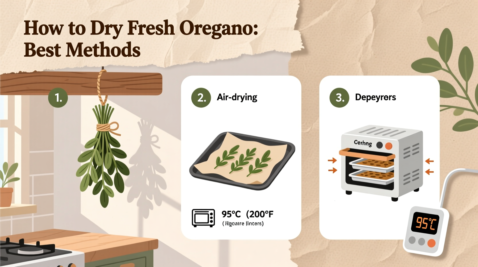 Dry Fresh Oregano: 3 Best Methods | TheHomeSprouts