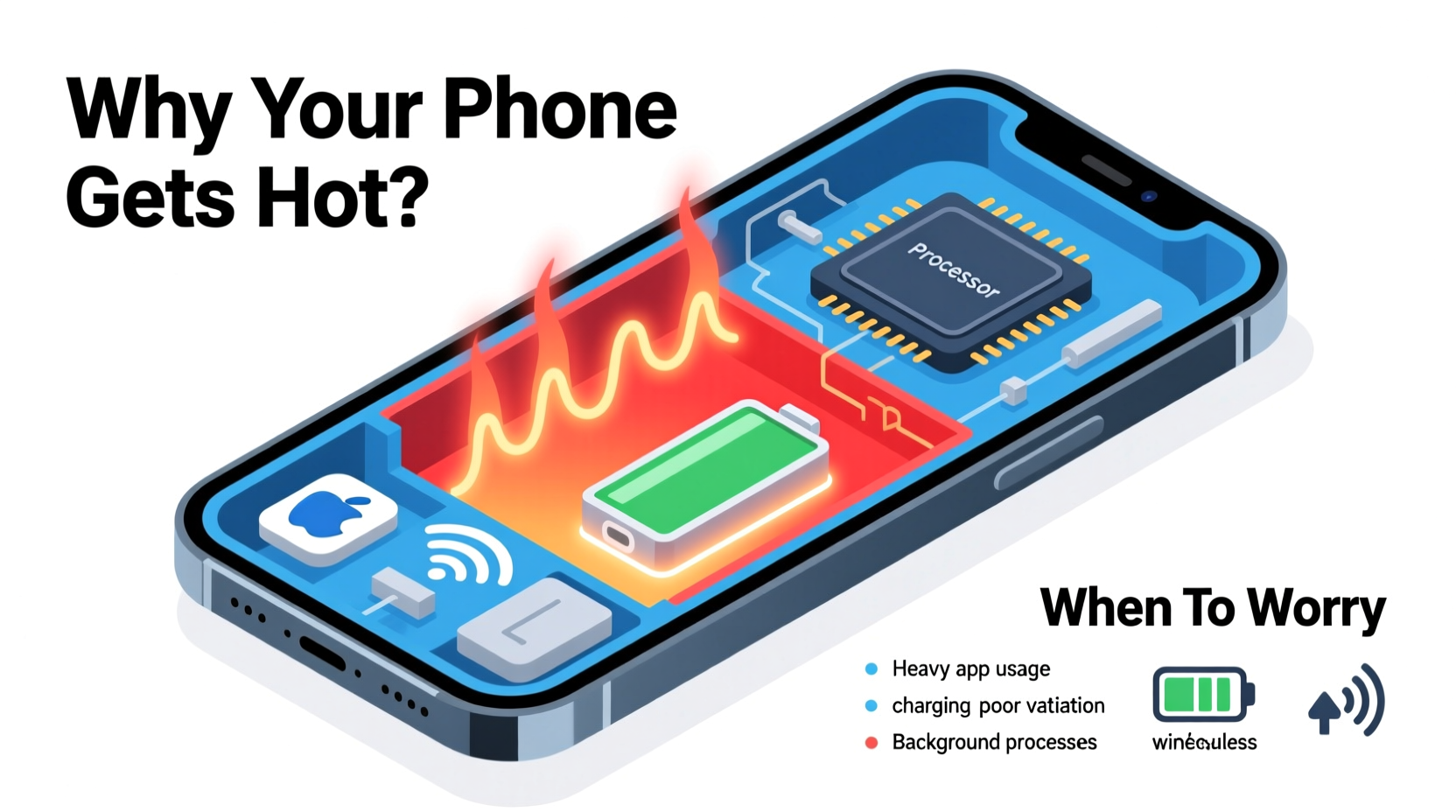 why does my phone get so hot and when should you be concerned