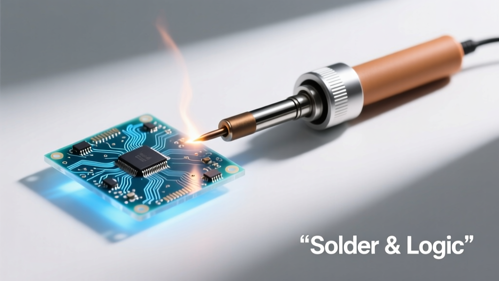 Solder and Logic Compared: Bridging the Physical and Digital Realms in Electronics Assembly