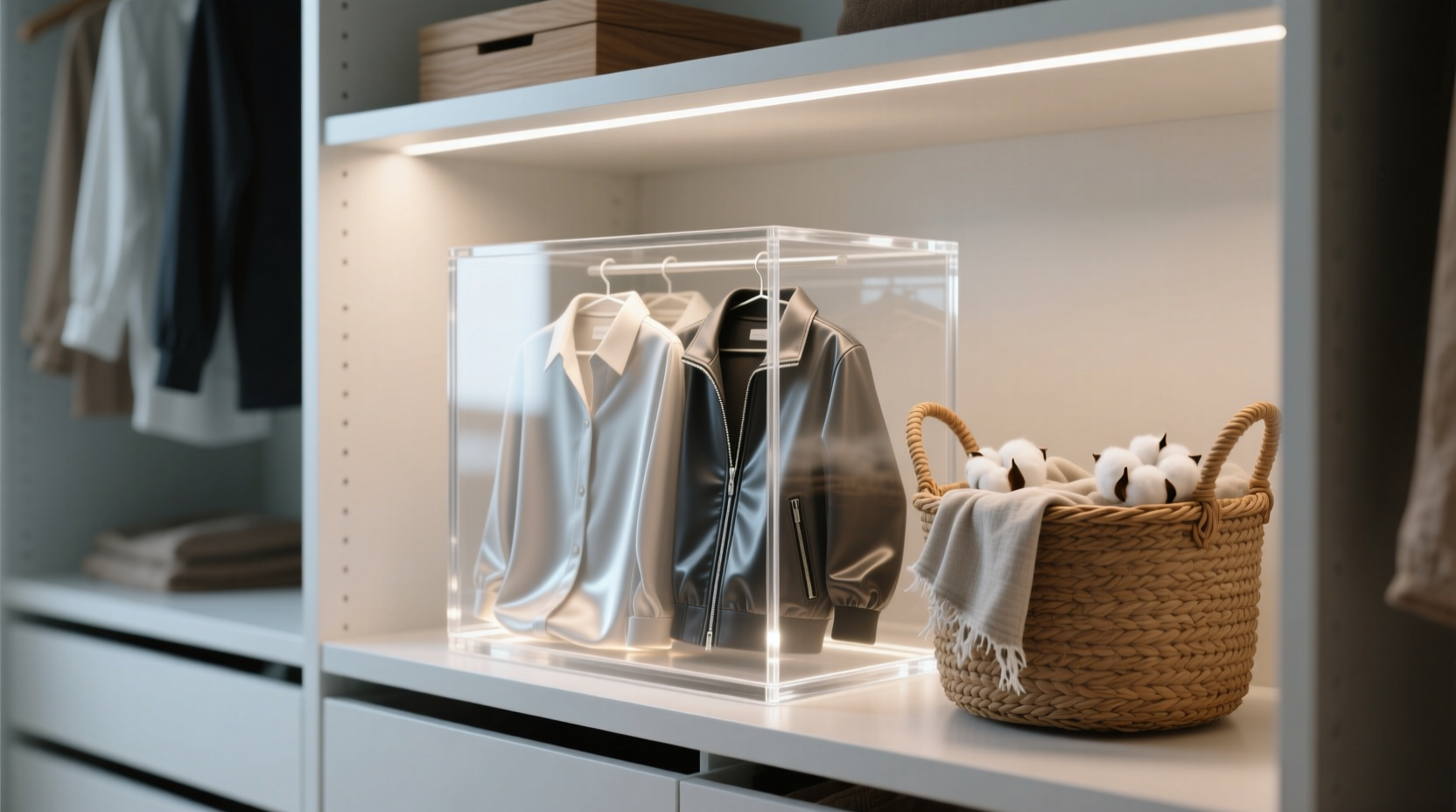 closet organization tips beat static cling